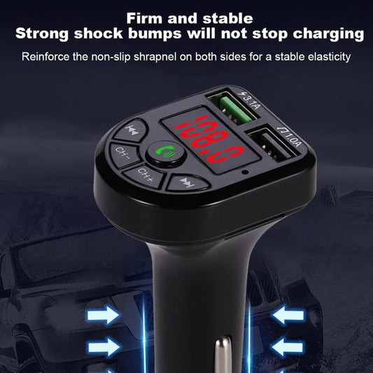 Bluetooth FM Transmitter USB Charger MP3