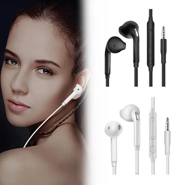Wired Earphones With Microphone 3.5mm In Ear Headphones