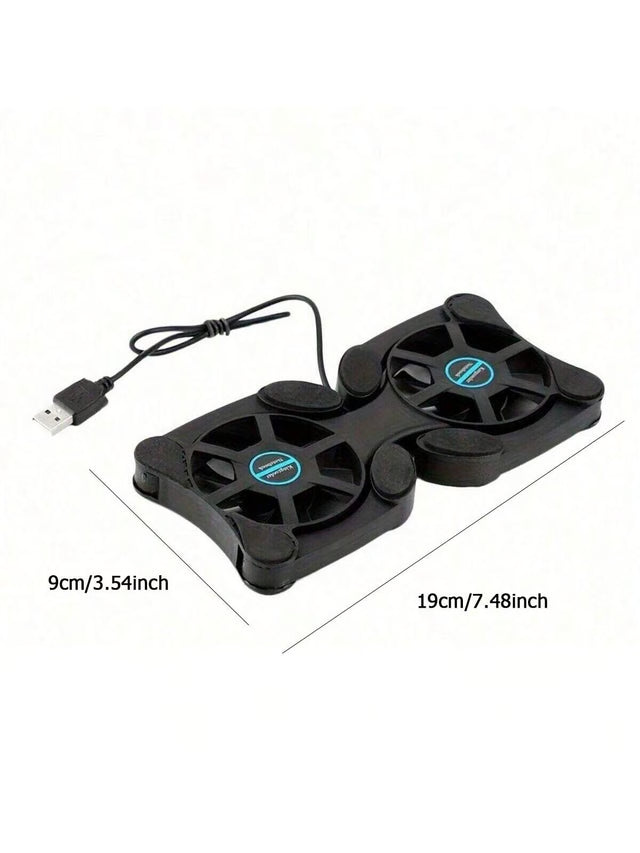 Laptop Cooling Pad Portable USB Laptop Fan Foldable Stand for Laptops