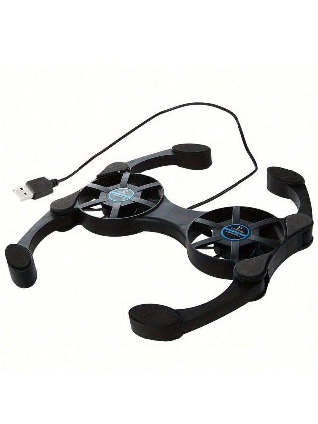 Laptop Cooling Pad Portable USB Laptop Fan Foldable Stand for Laptops