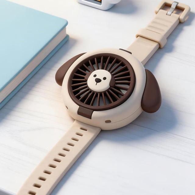 Wearable Wrist Portable Fan Rechargeable Mini Cooler